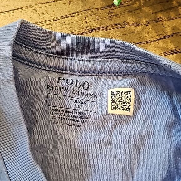 Boys Polo t shirt size 7 - Picture 3 of 8